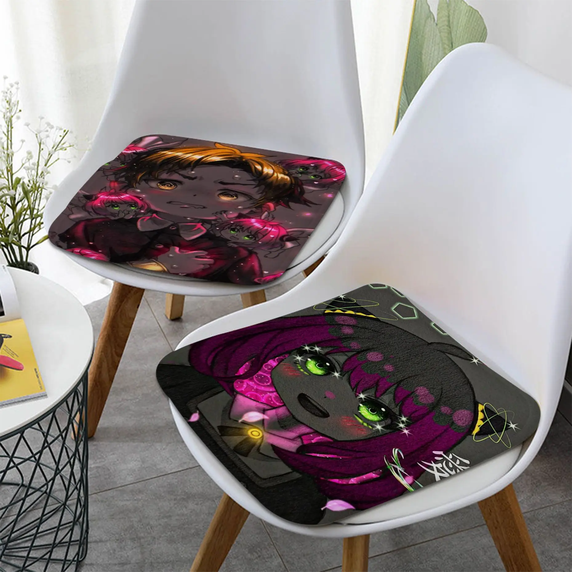

Japanese Anime Spy x Family Creative Meditation Cushion Stool Pad Dining Chair Tatami Seat Cushion Anti-Slip Chair Cushions