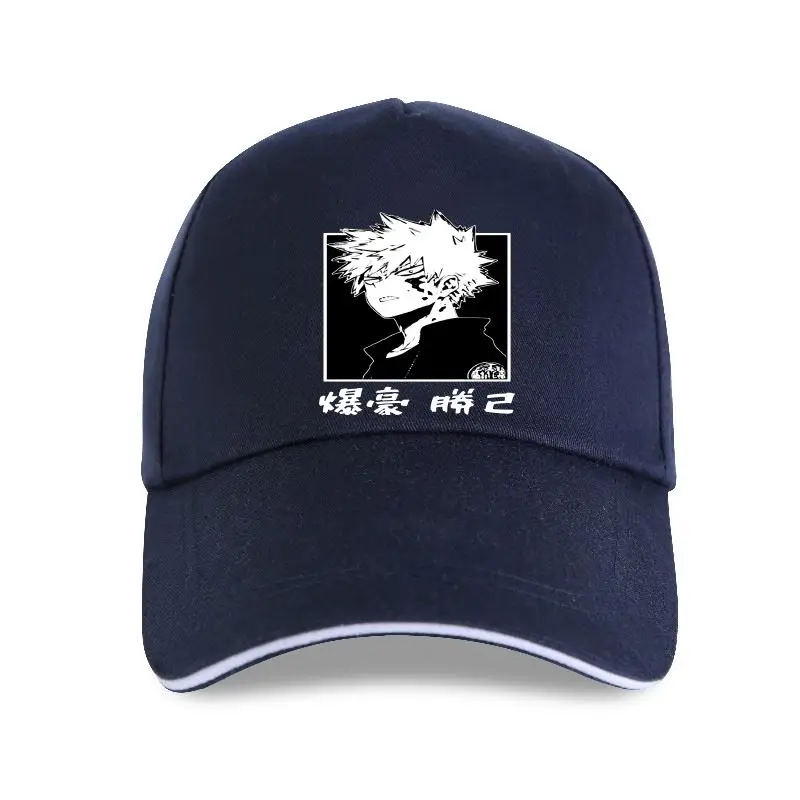 

new cap hat Kimetsu No Yaiba Red Baseball Cap Katsuki Bakugo Kacchan Men Fashion Cotton Anime Harajuku Streetwear