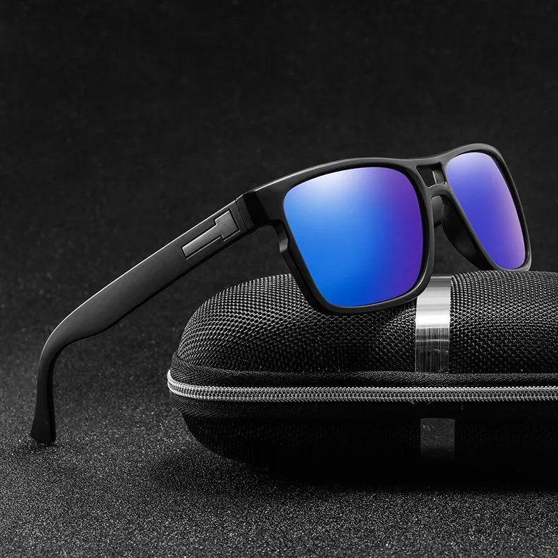 

Square Men's Polaroid Sunglasses Women Vintage Polarized Sun Glasses Retro Feminino for Male Mirror Shades for Women UV400