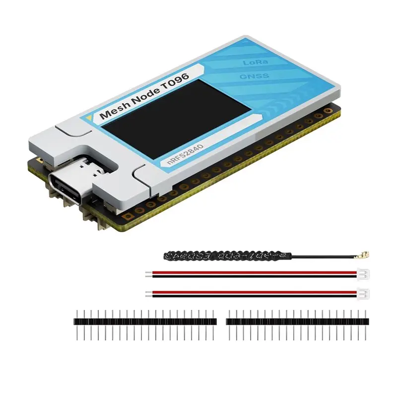 Фото JABS-Heltec Mesh Node T096 Devboard Meshtastic NRF52840 Tracker Lora Node SX1262 Bluetooth для Meshcore Lorawan 863-928 МГц №1