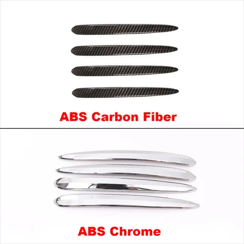 4 шт., хромированные накладки на дверные ручки BMW 5 серии G30 530li 2018 для BMW X4 G02 2018, автомобильные аксессуары