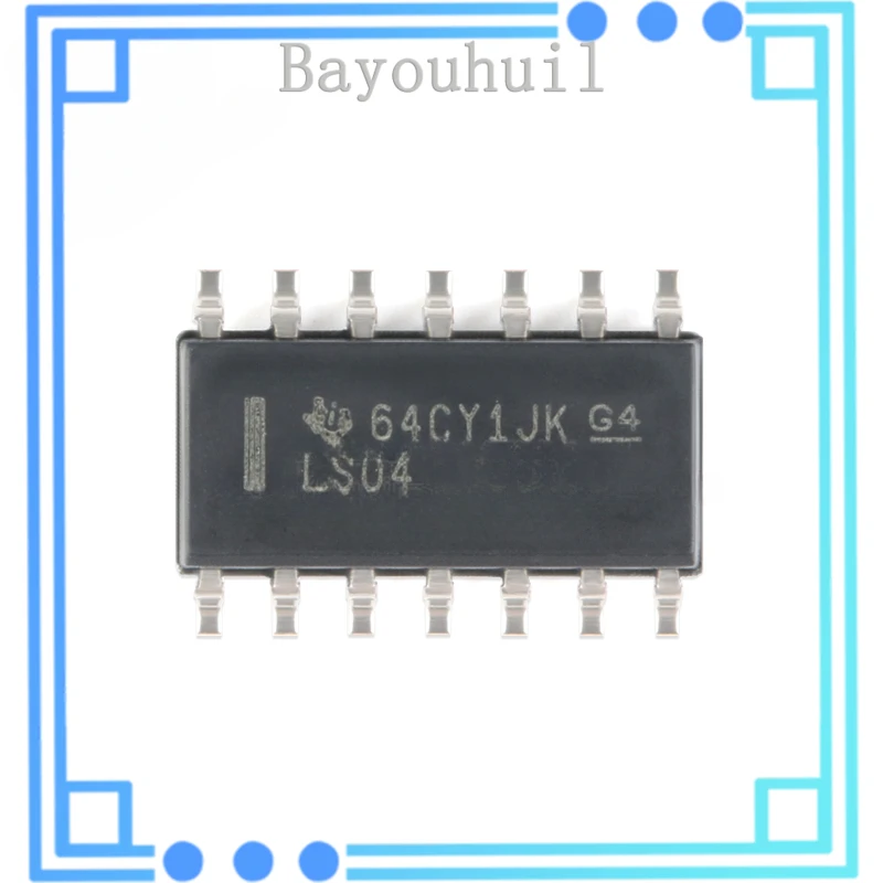 

10PCS Original Genuine SN74LS04DR SOIC-14 Ssix-way Inverter Patch Logic Chip