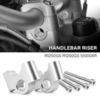 for bmw r 1200 gs lc r1200gs adventure adv r1250gs s1000xr handlebar riser clamp extend steering wheel increase handlebar