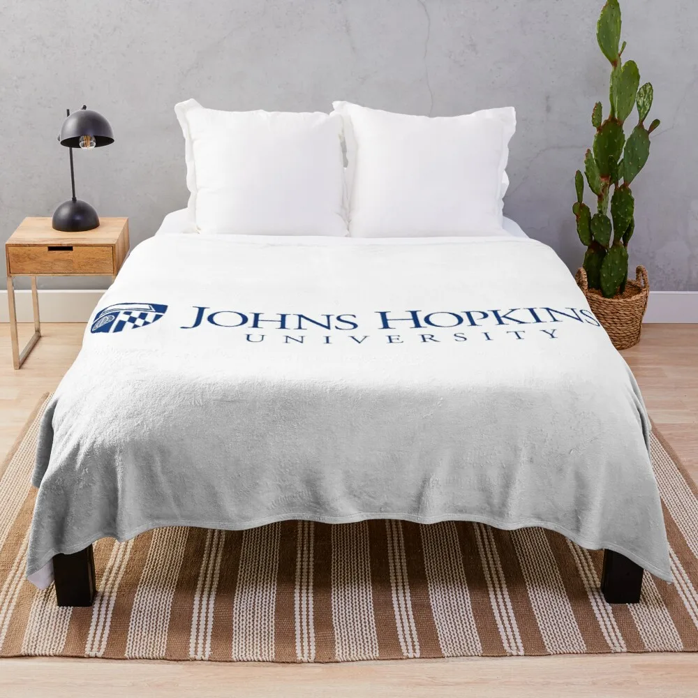 

Johns Hopkins University logo Throw Blanket Custom Blankets Thin Blankets