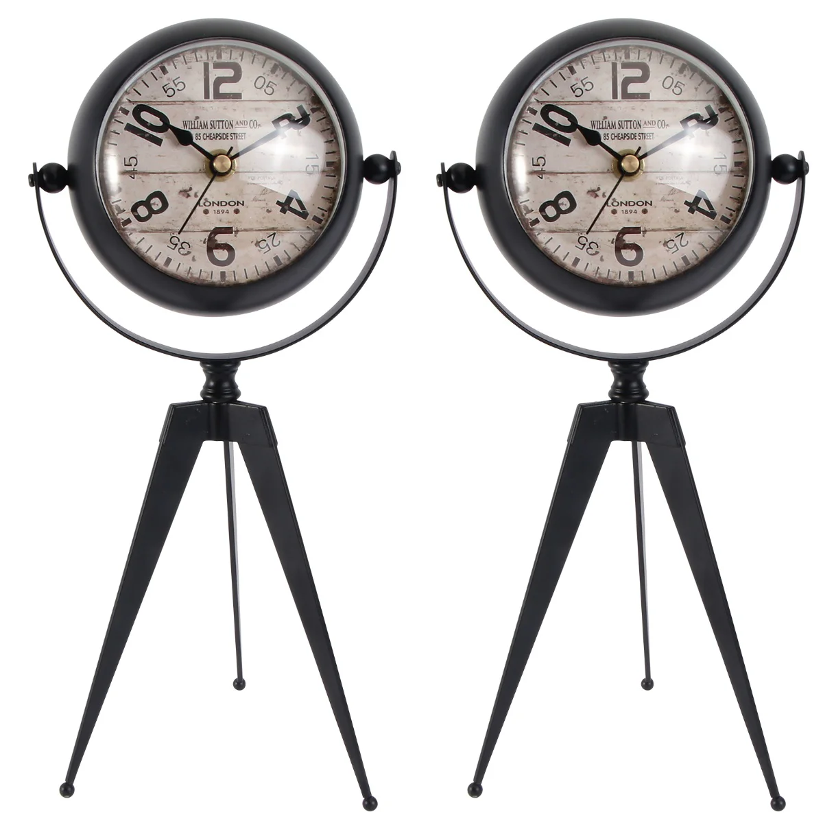 

Clock Clocks Table Decorative Iron Decor Mute Motorcycle Metal Alarm Tabletop Standing Wrought Desktop Vintage Rustic Room