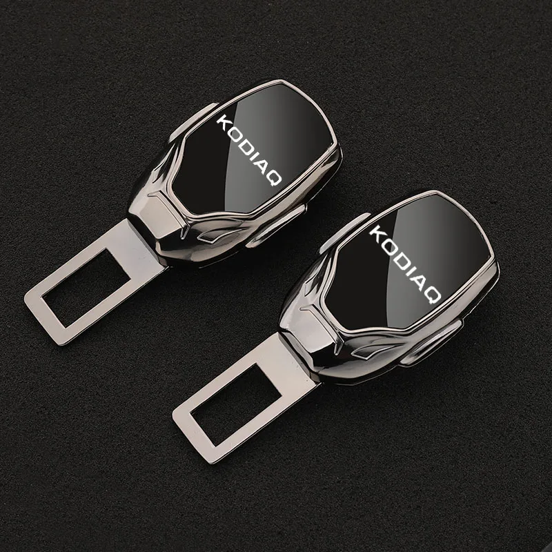 

Car Seat Belt Clip Extender Car Styling Safety Belt Lock Buckle For Skoda KODIAQ Accessories