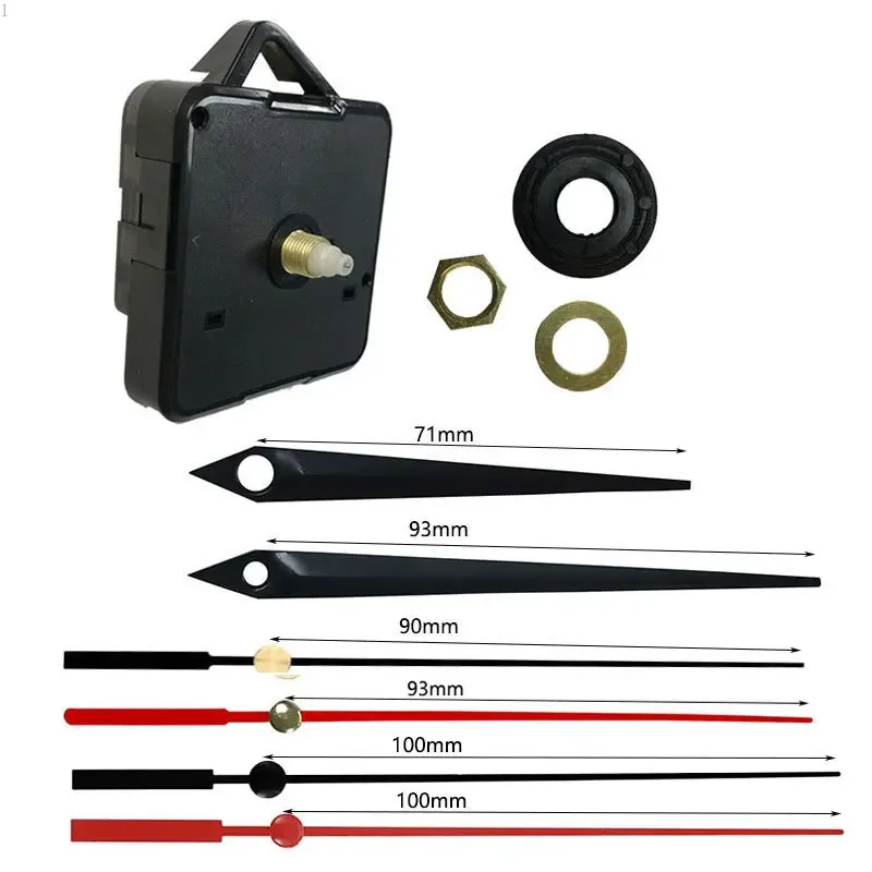 1 комплект бесшумный механизм для часов бесшумные настенные часы сканирующий 5 мм