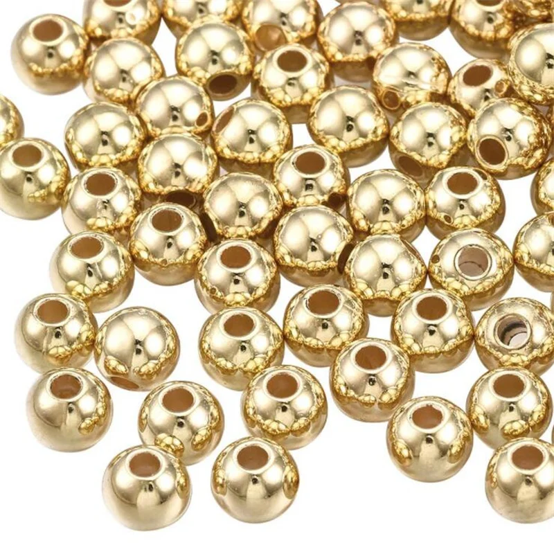 

Круглые бусины-разделители из акрила CCB, 20-1000 шт., 3/4/6/8/10/12/14 мм, для изготовления ювелирных изделий своими руками, аксессуары