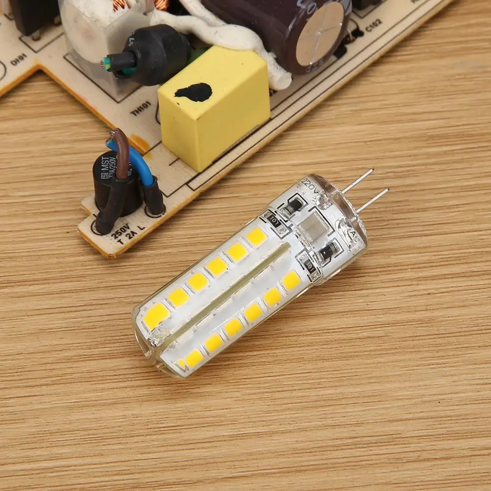 

LED Lamp AC 220V 2W 360 Degree Durable Practical Multi-functional Classic Texture 48 SMD2835 LED Light Silicone Bulb