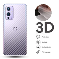 5pcs 3d guard back carbon fiber screen protector for oneplus 8t 9 10 pro 7t 9rt full cover protective film oneplus ace nord n100