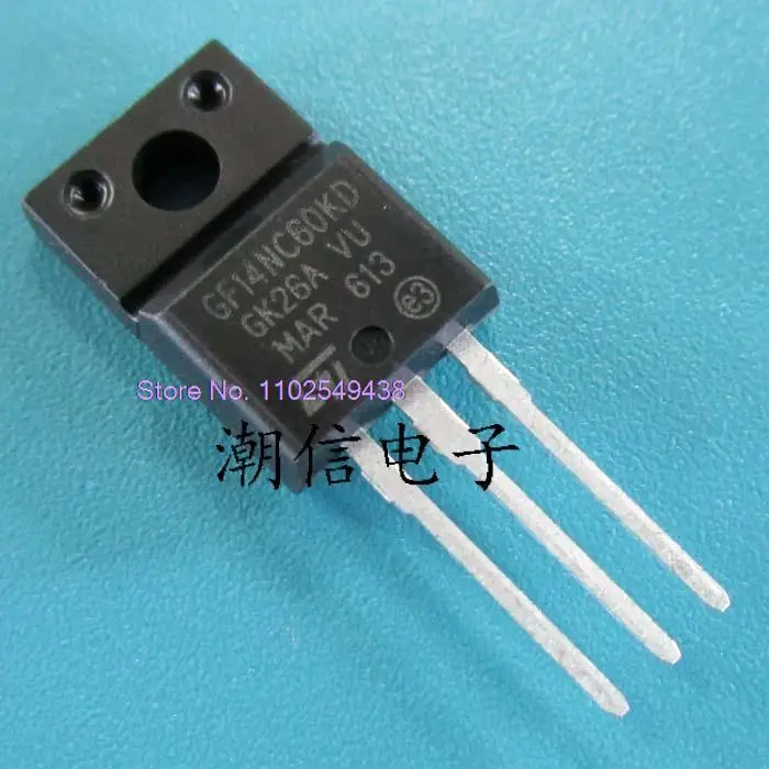 10 шт./лот GF14NC60KD STGF14NC60KD
