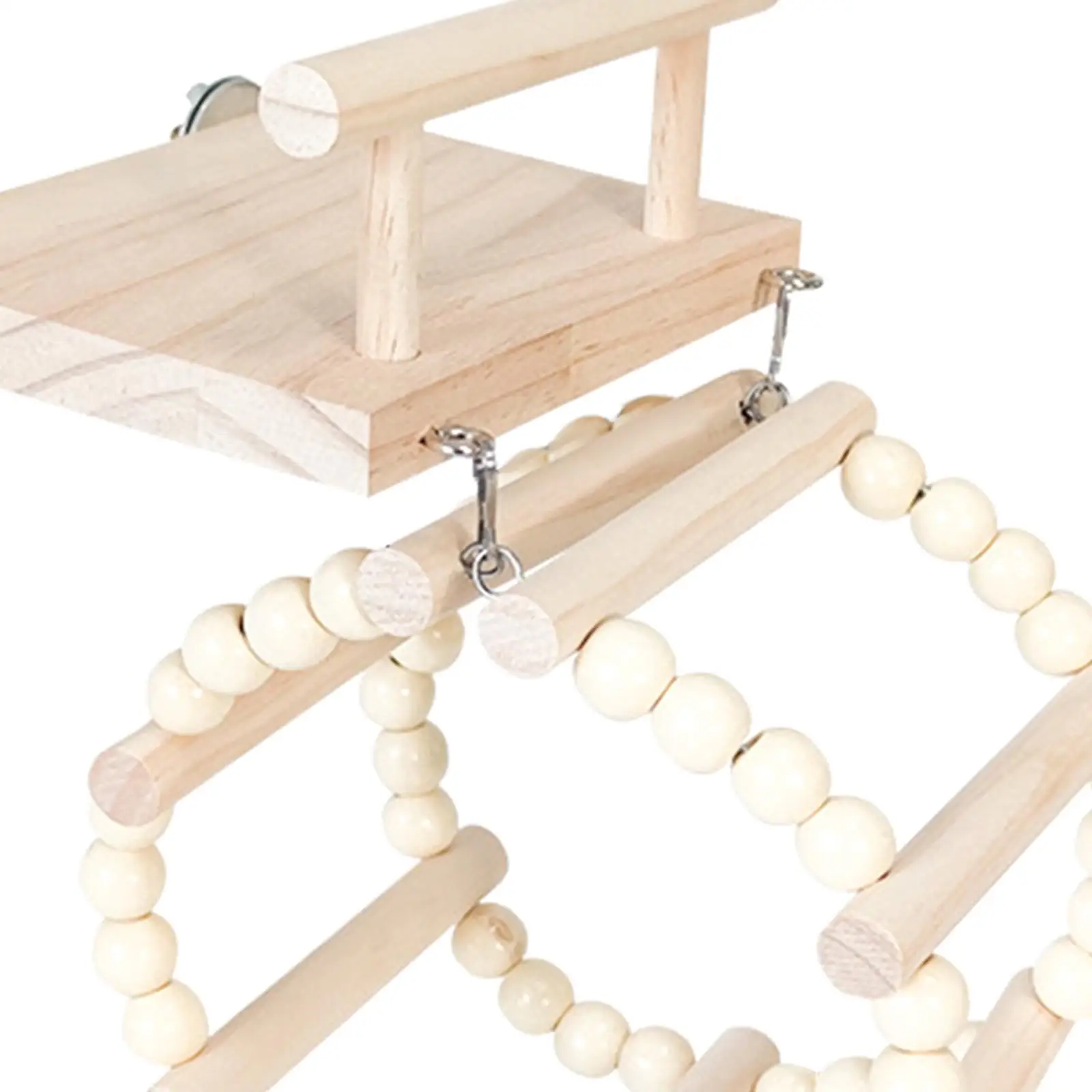 Деревянный попугай окунь птица жевательная игрушка для маленького и среднего