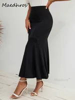 Top Women Long Skirts Special Craft Vintage Maxi Skirt Luxury Elegant Dresses for Women Female Wedding Party High-waisted Skirt