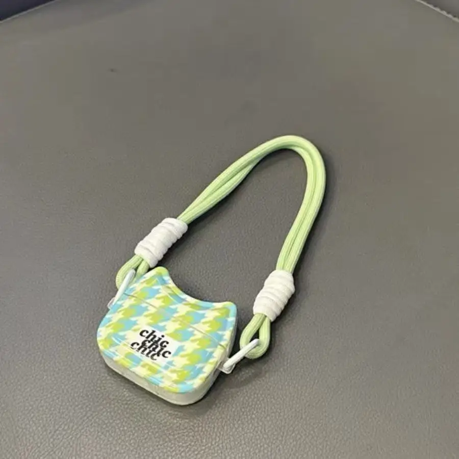 Фото Ins Mint Green подходит для AirPods 1 2 3 4 Защитный чехол для наушников Bluetooth Apple AirPods Pro 2, защитный чехол с защитой от падения №5