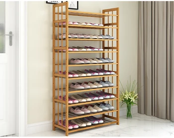 Large-capacity simple shoe rack multi-layer household economical multi-functional family dormitory assembly shoe cabinet 1