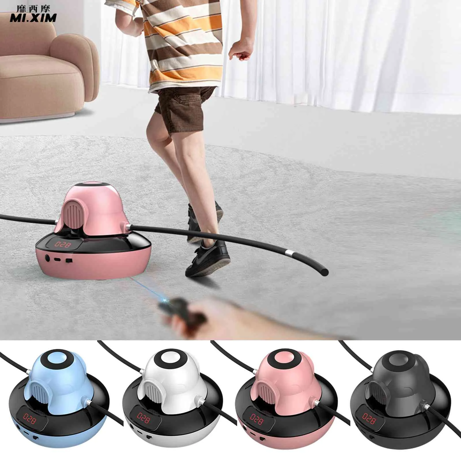 

Smart Automatic Skipping Rope Machine Bluetooth-compatible Digital Count Skipping Rope Equipment for Gym Exercise Bodybuilding