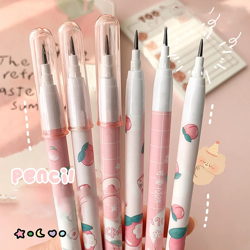 Cute Non Sharpening Automatic Pencils Korean Stationery For 