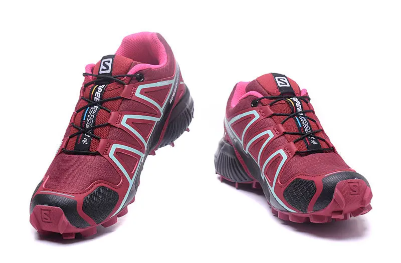 Outdoor Sneanker Salomon Speed Cross 4 Women Original Shoes Walking Running Shoes Tenis Salomon SpeedCross 4