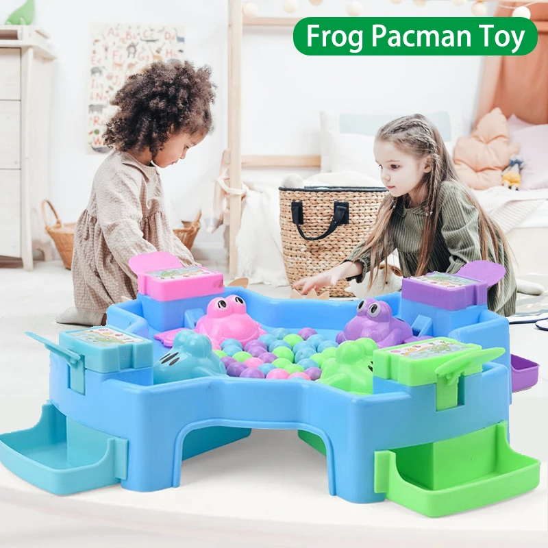 

Funny Hungry Frog Eats Beans Game Family Gathering Parent-child Interaction Competitive Desktop Game Strategy Stress Relief Toys