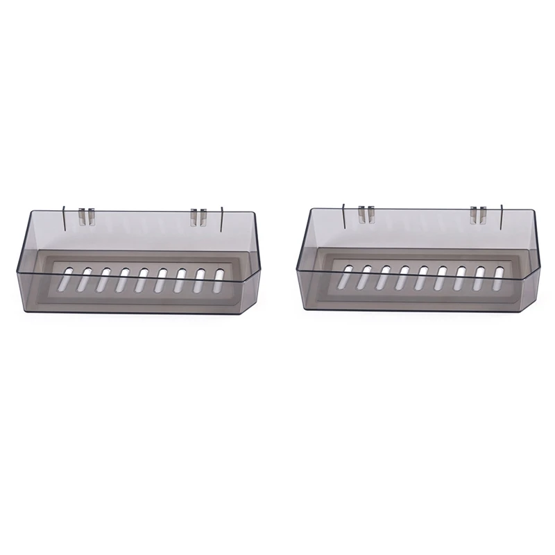 

2Pcs Bathroom Shelves No Drill Shower Shampoo Rack Bathing Storage Basket Floating Shelf Soap Holder Organizer