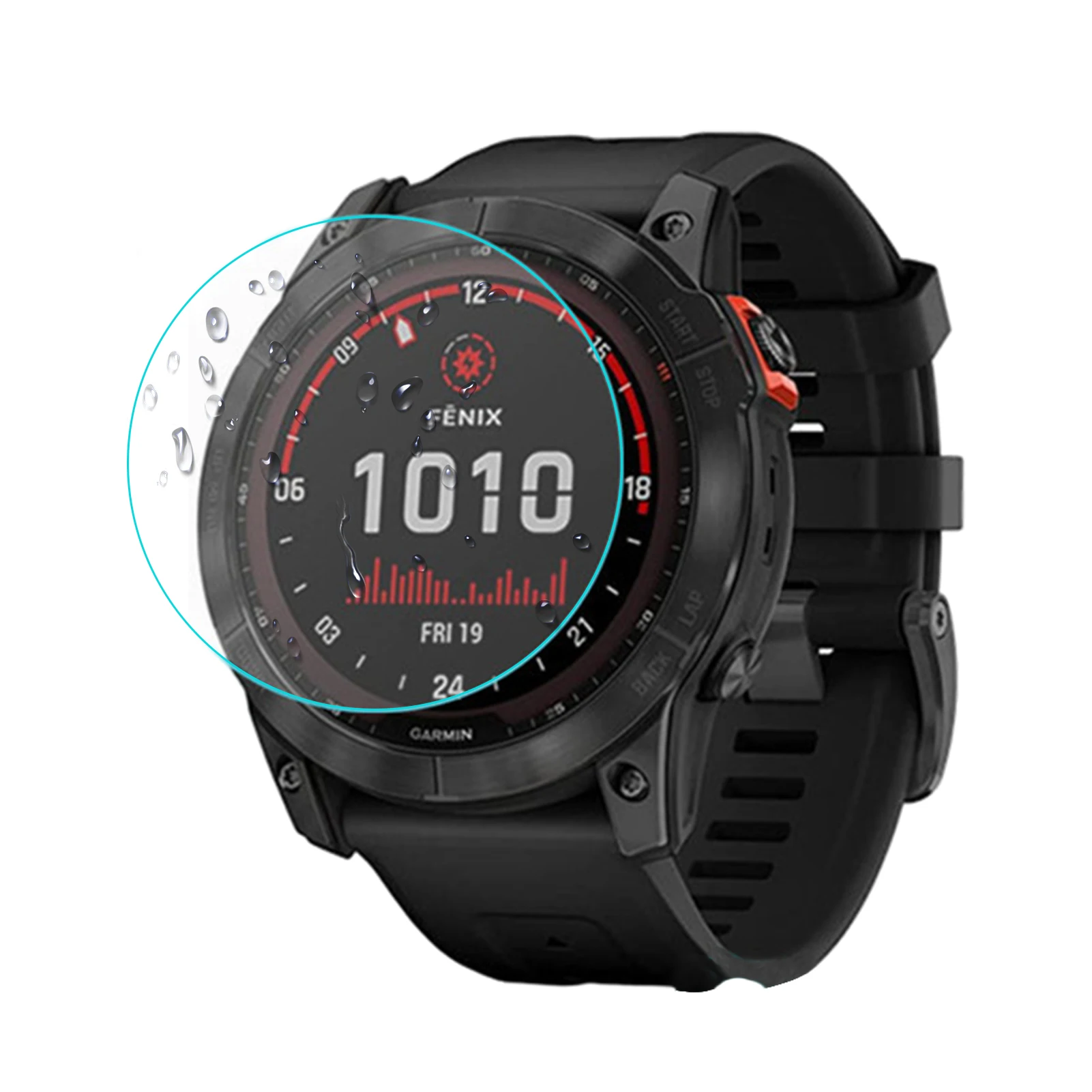 

3Pcs 9H Premium Tempered Glass ForGarmin Fenix 7S/7/7X Smart Watch Clear HD Screen Protector Film Accessories 2022