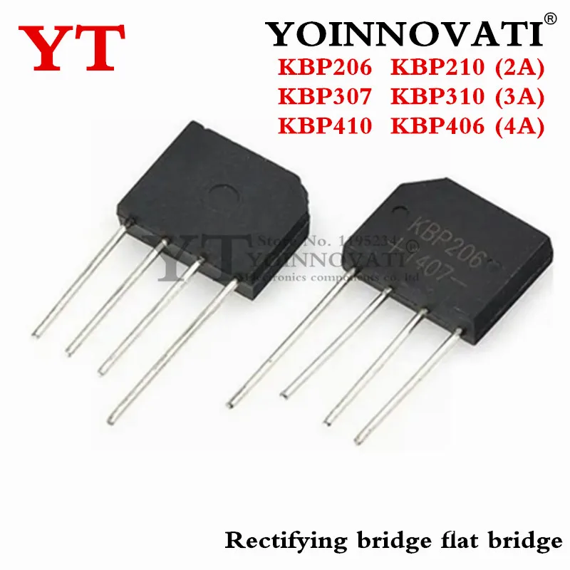 20шт KBP206 KBP210 KBP307 KBP310 3A KBP410 KBP406 4A