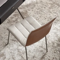 accent lounge chair floor leather minimalist soft style luxury living room chair queen backrest cadeiras living room furniture
