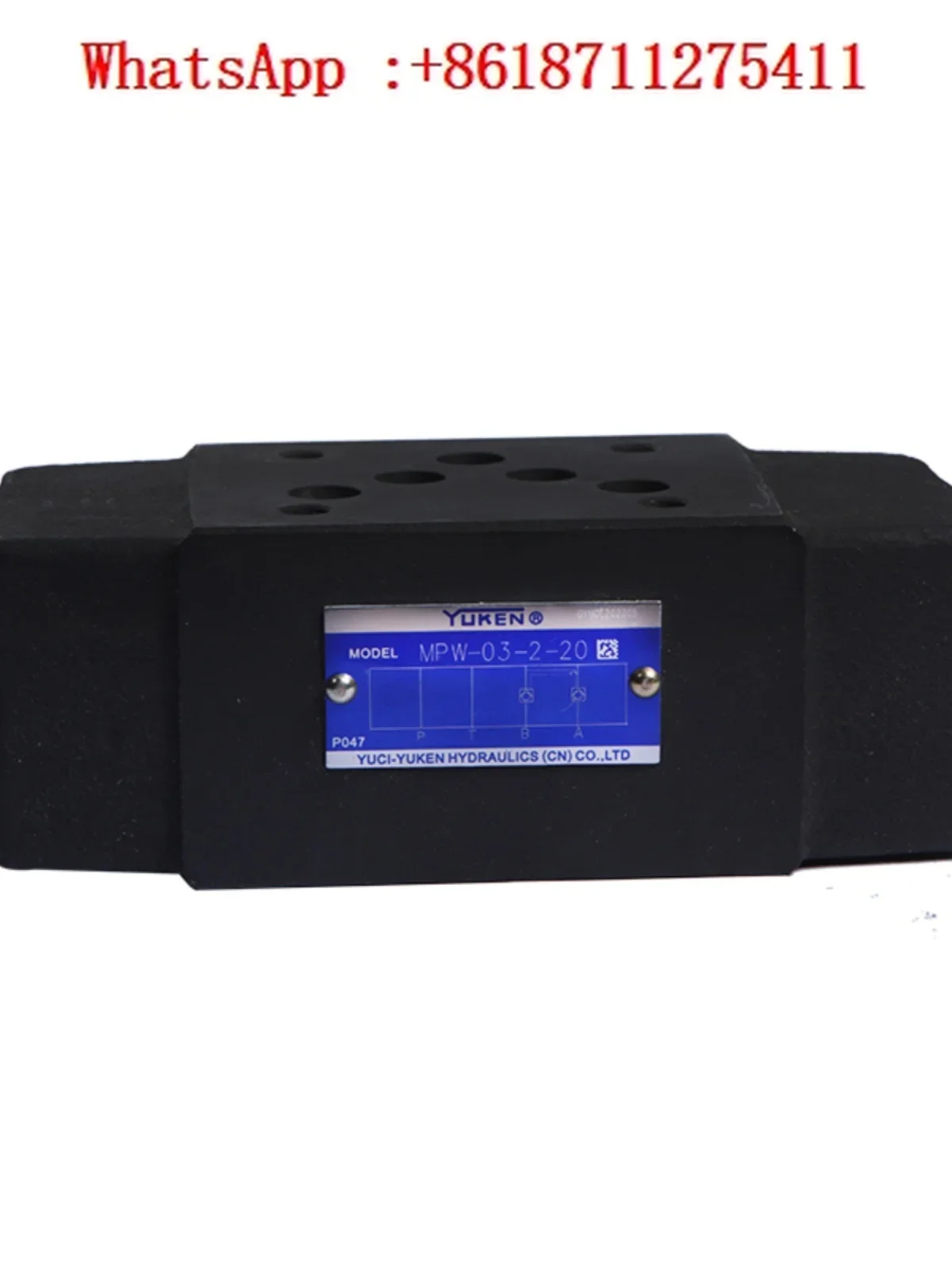 Композитный гидравлический стопорный клапан Φ/импульсный Гидравлический замок