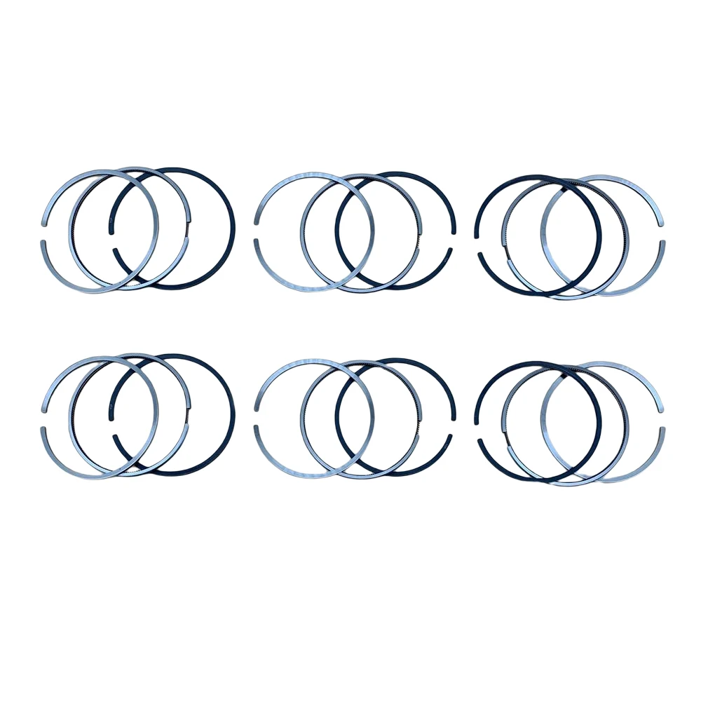 

6 шт. 4089643 4376319 3948412 4089644 3800912 3948228 поршневые кольца для Cummins 6C ISC QSC 8.3C