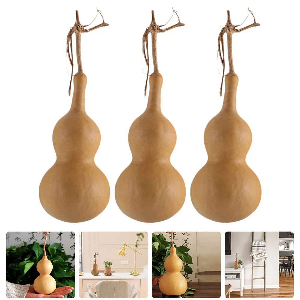 

Gourd Wu Lou Lu Hu Chinese Statue Shui Feng Ornament Natural Figure Figurine Wealth Decorative Model Calabash Gold Fengshui