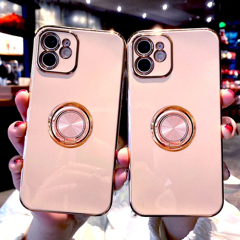 Мягкий чехол с магнитным покрытием для iPhone 12 13 11 Pro Max Mini XS XR X 7 8 Plus iPhone11 iPhone8