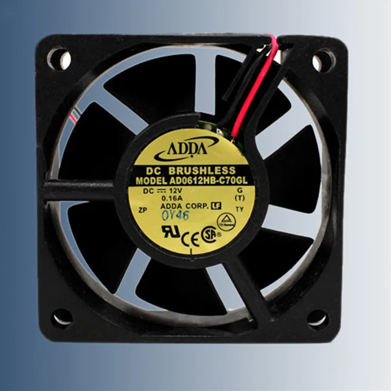 

AD0612HB-C70GL 6020 12V 0.16A 6CM ball power cooling fan 6 Month Warranty