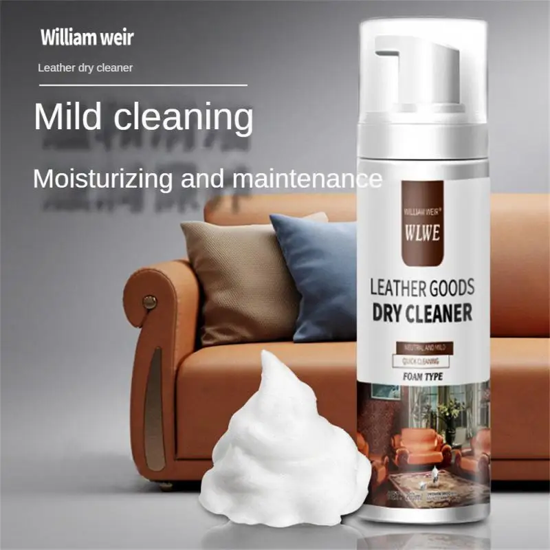 

Decontamination Cleaning Agent Car Seat Sofa 200ml Leather Cleaner No Fragrance Type Leather Dry Cleaning Agent