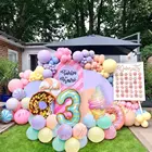1 компл. Пончики воздушные шарики в виде леденцов фигурка мороженого набор воздушных шаров для детского дня рождения девочки аксессуары