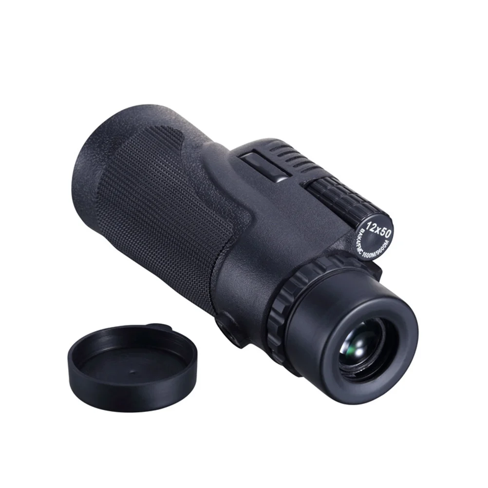 

Монокулярный телескоп 12x50 Для Путешествий, Походов, концертов, объектив камеры, спиральный окуляр с держателем, подарок для смартфона, телео...