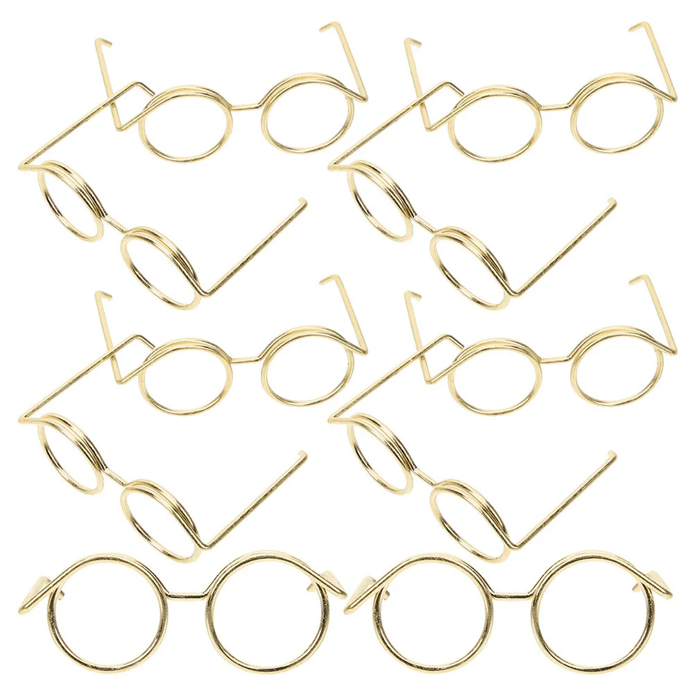 

Glasses Mini Black Sunglasses Gnomes Bulk Craft Decorate Crafts Dolls Metal