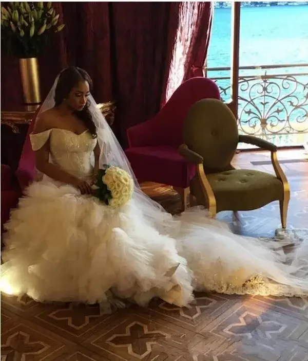 Русалка с открытыми плечами тюль кружево Vestido De Noche свадебные платья на заказ