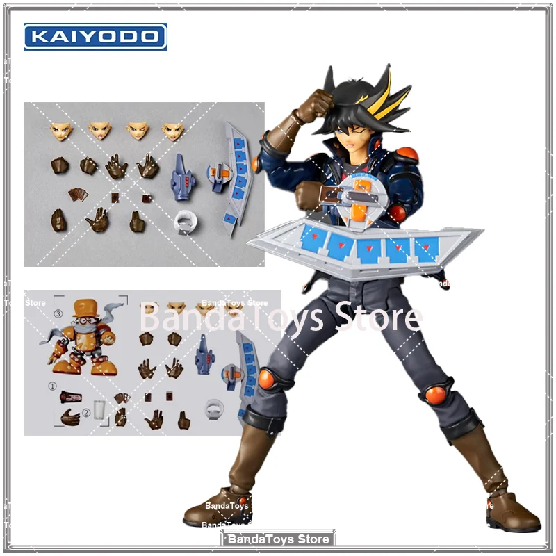 Оригинальные фигурки KAIYODO револьтеч Yu Gi Oh 5de S Yusei Fudo аниме коллекционные модели