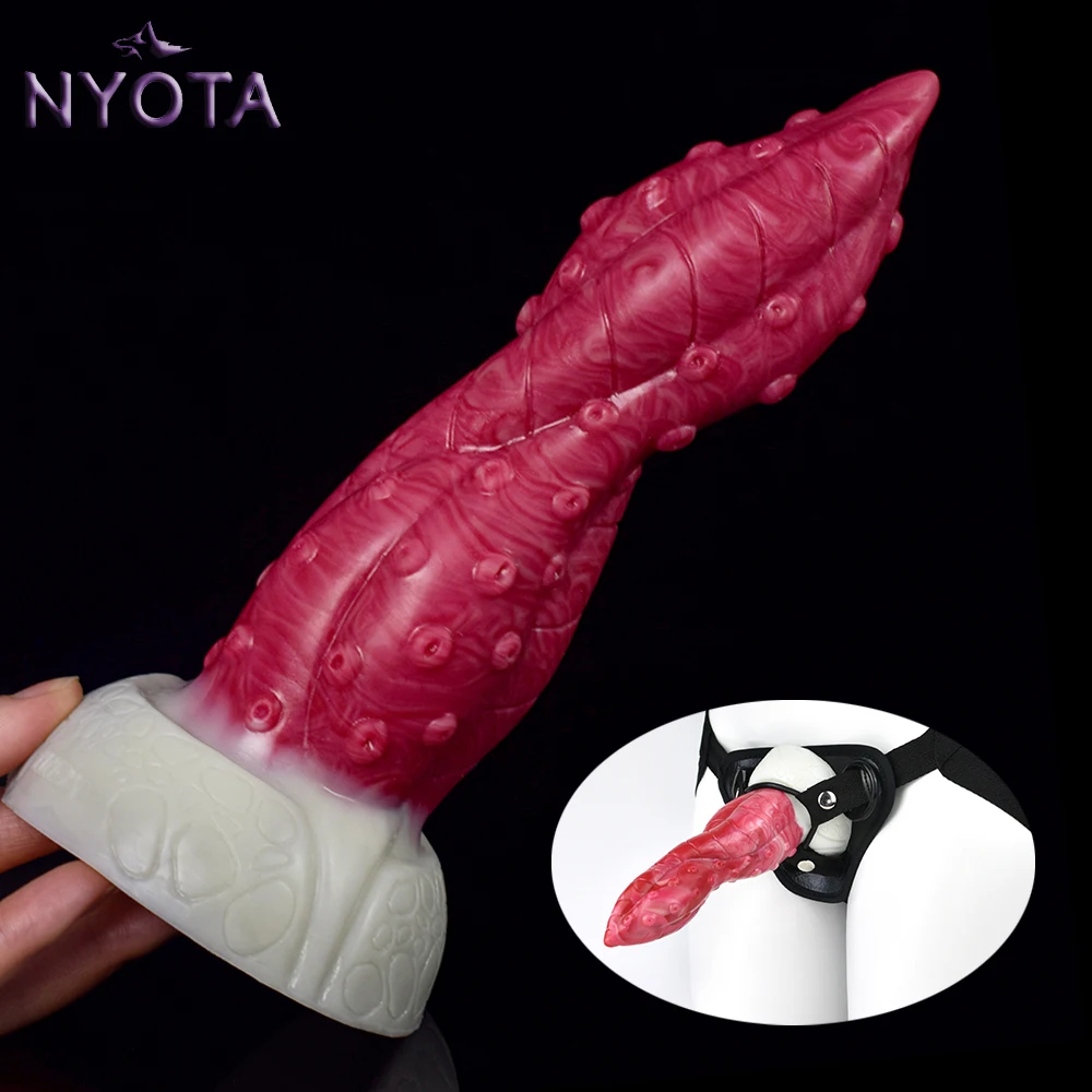 Фаллоимитатор NYOTA в гранулах фаллоимитатор анальный для клитора женщин мужчин