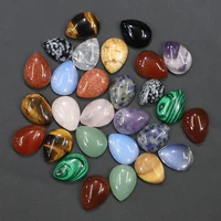 1612mm selling natural water droplets cab cabochon beads agates opal quartz stone diy jewelry making necklace accessories 50pcs