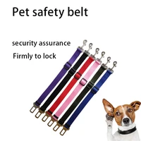 dogseatbelt chew proof leash extender coated steel rope restraint car safety seat belt clip strap dog car seat belts