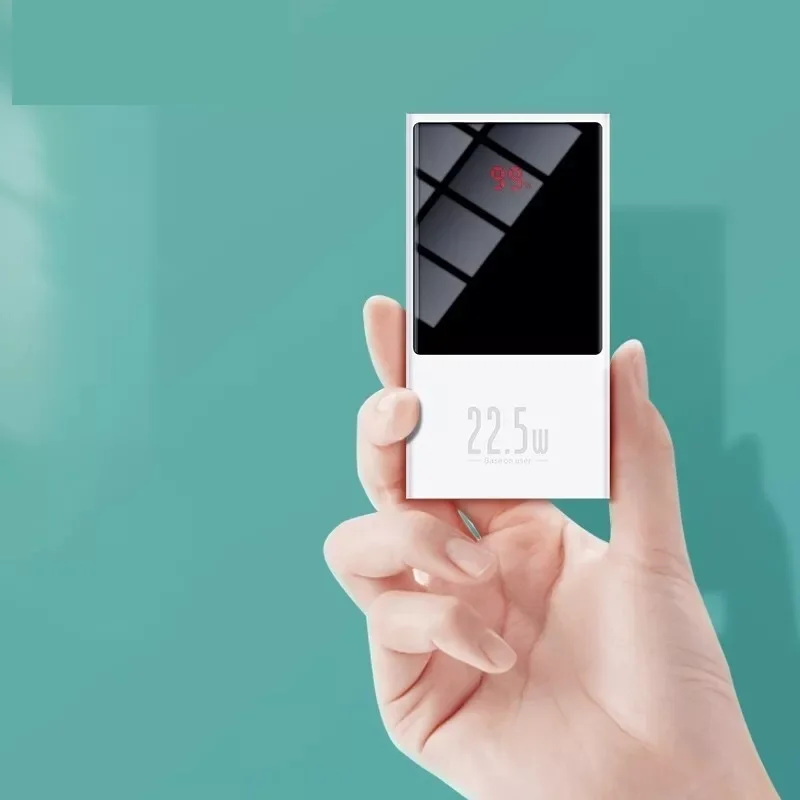 

Портативный внешний аккумулятор с цифровым дисплеем, 10000 мАч