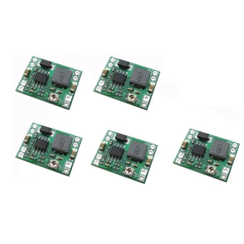5Pcs Mini MP1584EN DC-DC Buck Converter Adjustable Power Supply Module 24V To 12V 9V 5V 3V Reduced Voltage Regulator |