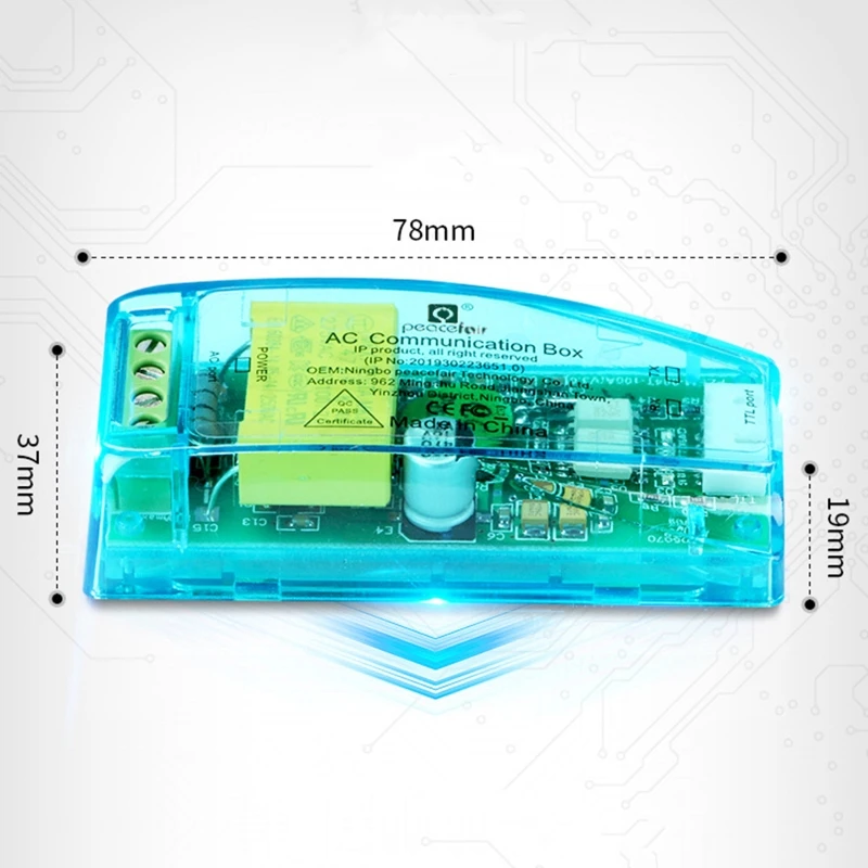 Версия PZEM-004T Однофазный модуль связи ватт-час TTL-интерфейс 260 В KXRE