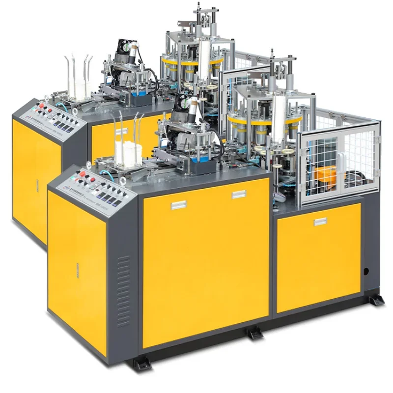 Высокопроизводительная машина для изготовления бумажных стаканчиков YG 90 шт./мин.