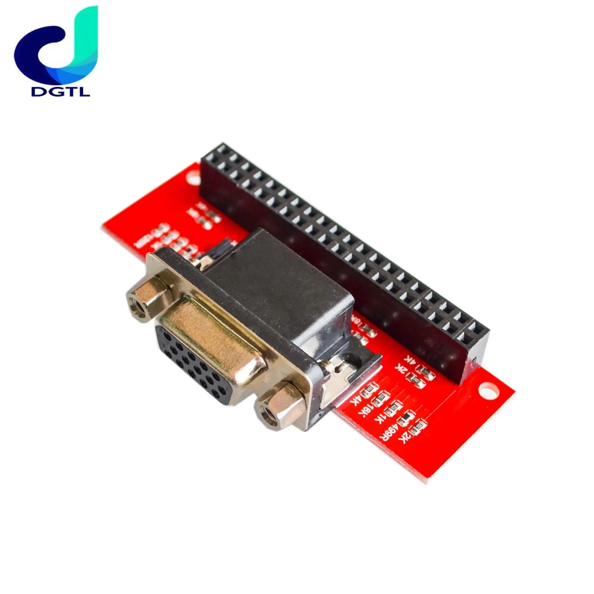 Новая версия VGA666, плата адаптера DPI, модуль для товерлейки для Raspberry Pi 3B / 2B / B + / A +
