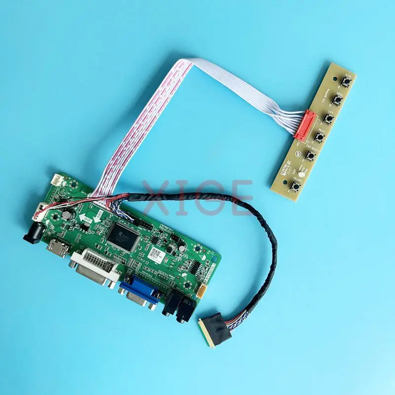 

Fit B101AW01 LP101WS1 LCD Controller Driver Board LVDS 40Pin DIY Kit 10.1" VGA DVI Audio HDMI-Compatible 1024*576 Laptop Display
