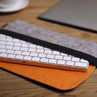 protective storage case shell bag for apple magic trackpad pu leather pouch soft sleeve keyboard for apple magic trackpad