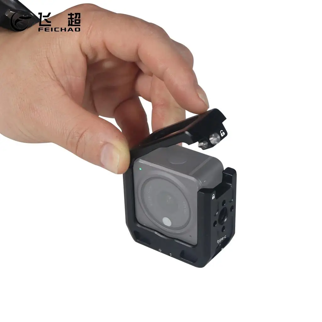 

for Action2 Screen Module Camera Cage Rig Magnetic Frame Case Cold Shoe Mount 1/4 3/8 ARRI Locating Rechargeable