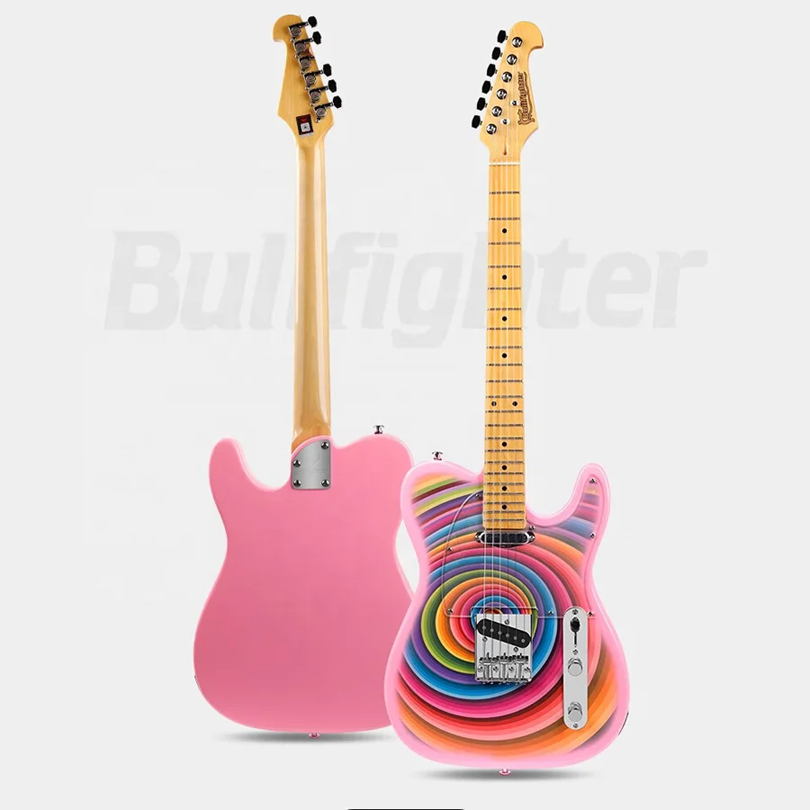 

Bullfighter Chinese Professional manufacture OEM 22frets electric TL guitar custom guitar electric guitar